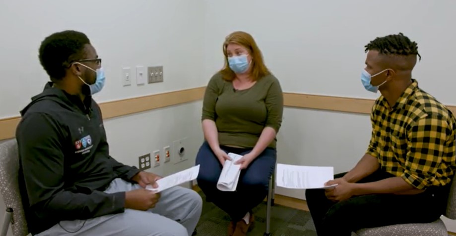 Emergency Medicine Residents Practice Screening Patients for Access to Firearms with Standardized Patients, November 2021 Emergency Medicine Residents Practice Screening Patients for Access to Firearms with Standardized Patients, November 2021
